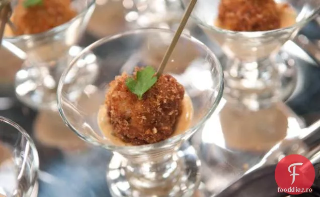 Kellogg ' sandreg; orez Krispiesandreg; clatite de Crab cu aioli picant
