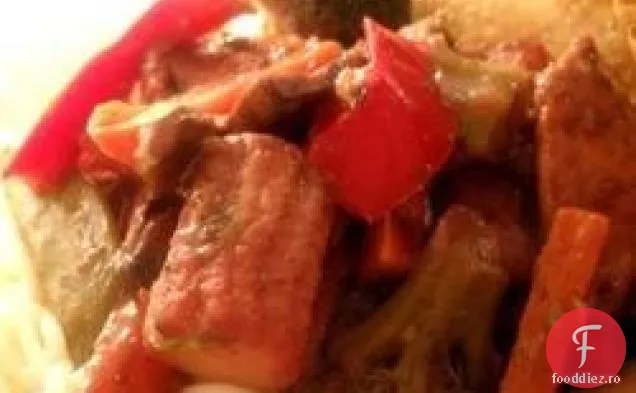 Heather ' s Blueberry Chicken Stir Fry