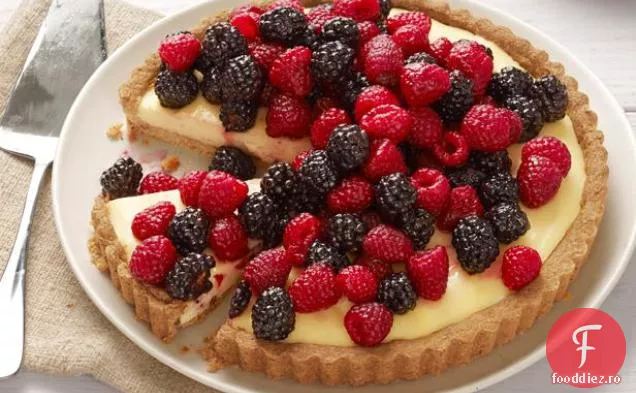 Tort De Brânză Cu Fructe De Pădure