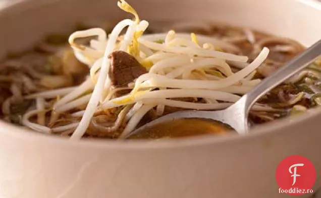 Carne de vită japoneză și tăiței castron mare