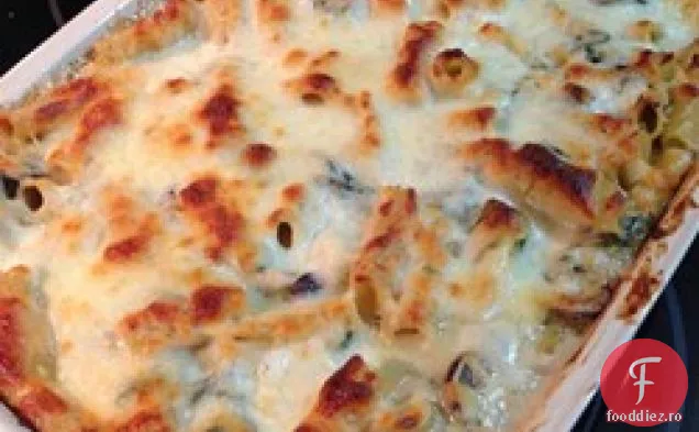 Cremă de dovlecei și spanac Rigatoni