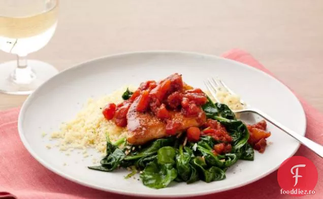 Pui Balsamic cu spanac pentru copii