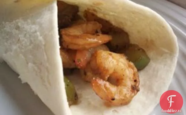 Fajitas creveți rapid și ușor