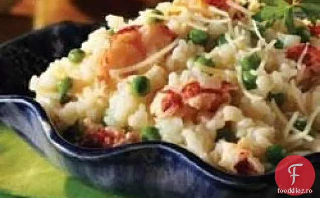 Risotto de homar cu mazăre