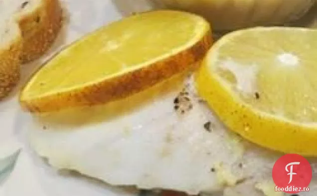 Snapper copt cu citrice și ghimbir