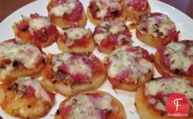 Felii De Pizza Cu Cartofi Prăjiți