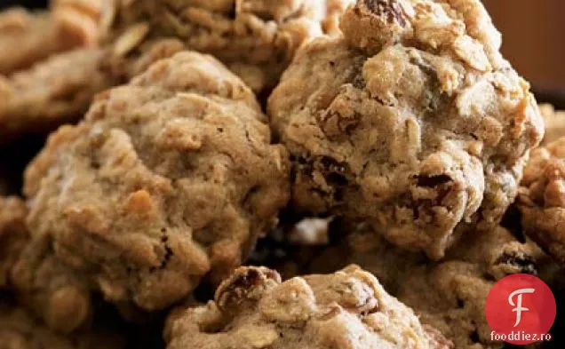 Fulgi De Ovăz-Nuc Cookie-Uri