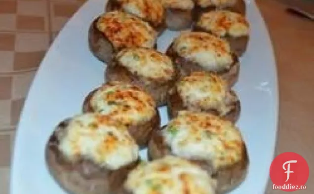 Ciuperci Umplute Cu Crab