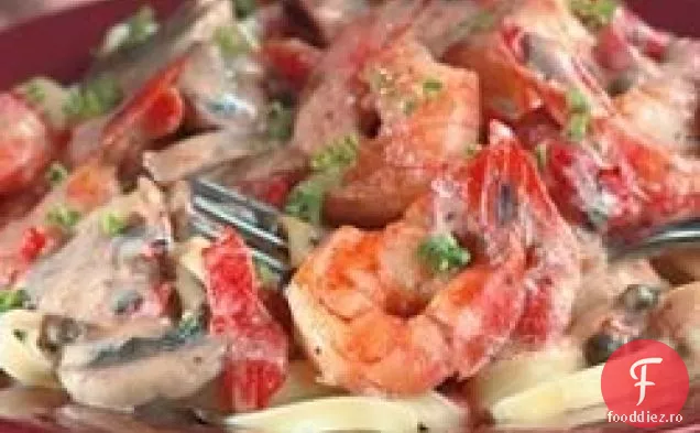 Stroganoff De Creveți Înnegriți
