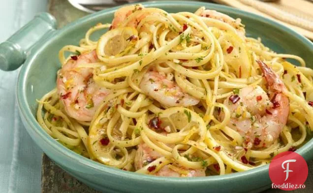 Linguine cu creveți Scampi