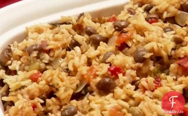 Orez de mazăre porumbel: Arroz con Gandules