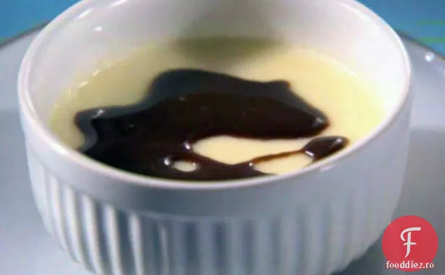 Panna Cotta De Vanilie-Migdale