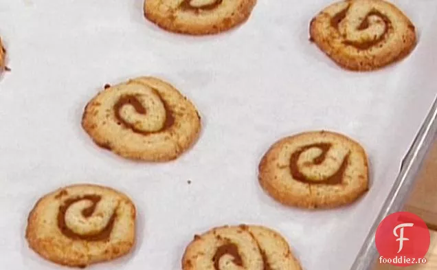 Pumpkin Pie Pinwheel Cookies