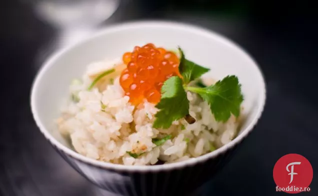 Orez de Crab și bambus (Kani Takikomi Gohan)