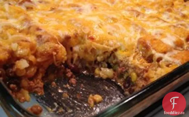 Tater Tot Taco Caserola