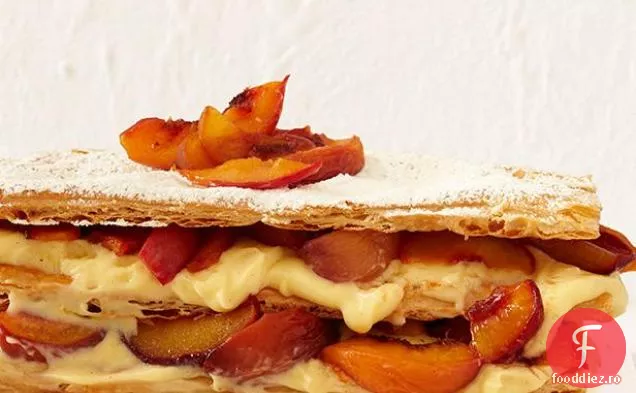 Fript Peach Napoleon
