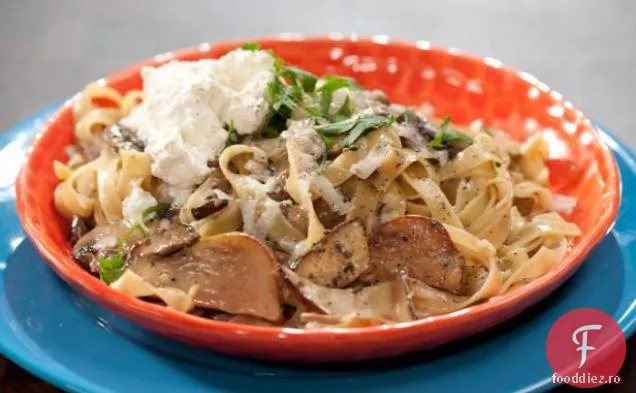 Fettuccine cu ciuperci