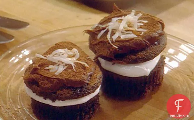 Cupcakes De Vârf De Ciocolată