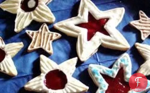 Cookie-Uri Cu Stea De Zmeură