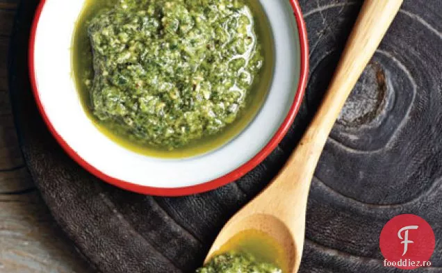 Risotto simplu cu Pesto