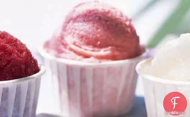 Sorbetto De Lămâie-Ghimbir