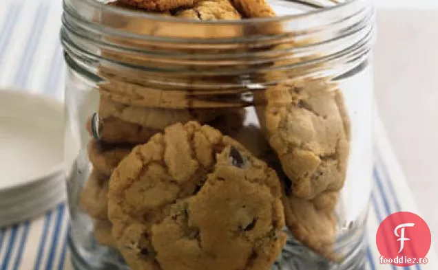 Cookie-uri de ciocolată cu arahide dulci și sărate