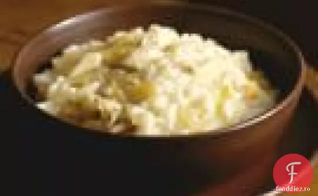 Risotto Cu Pui Și Ceapă Caramelizată