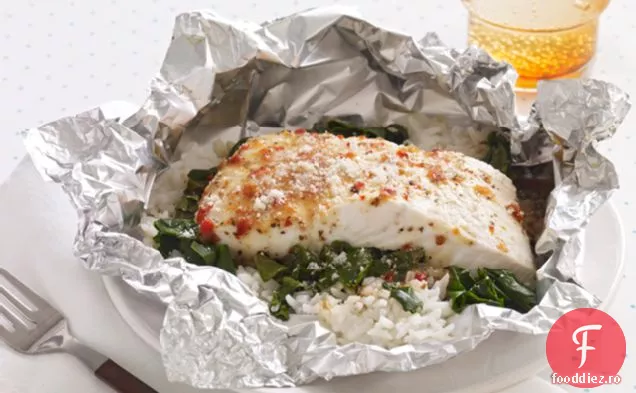Pachet Folie Halibut Florentin