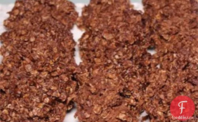 Cookie-Uri De Nucă De Cocos Cu Ciocolată Fără Coacere