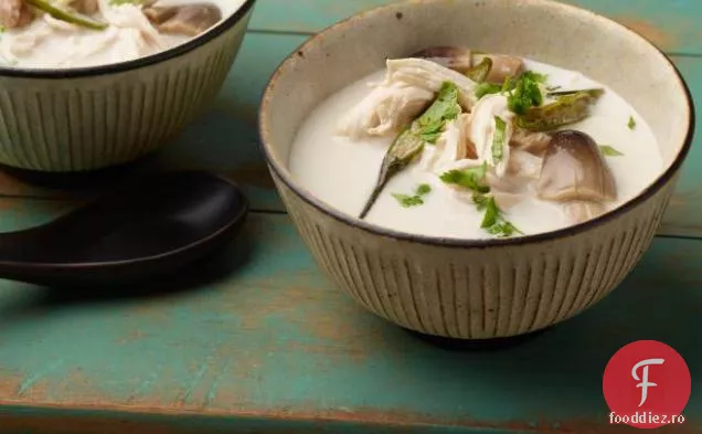 Supă De Pui De Nucă De Cocos Thailandeză