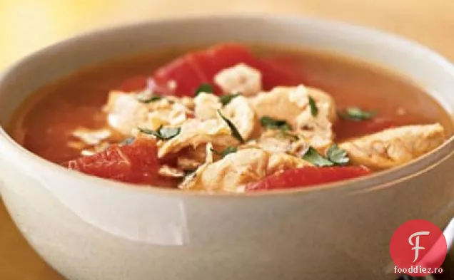 Supă De Tortilla De Pui Chipotle