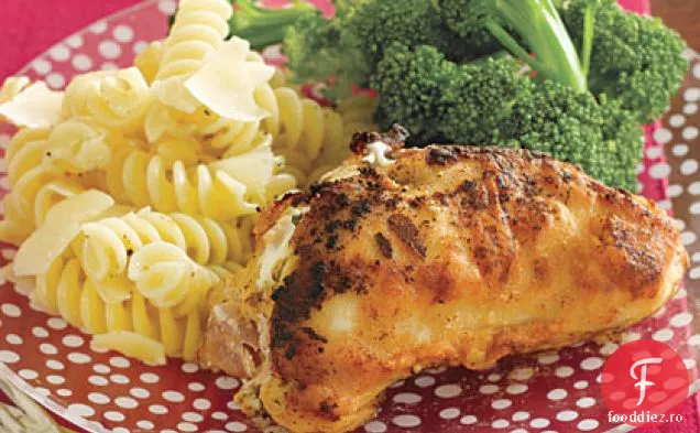 Piept de pui umplut cu Ricotta și șuncă