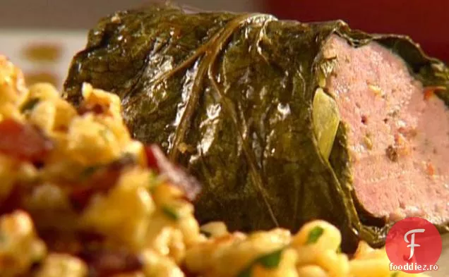 Carne De Porc-Umplute Collard Verdeață