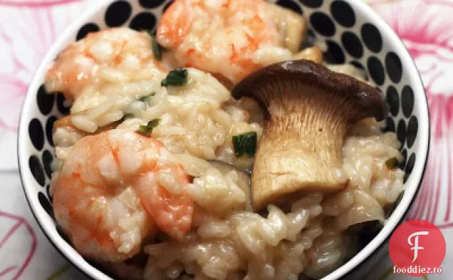 Risotto De Ciuperci De Creveți Și Rege
