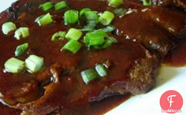Cotlete de porc pentru aragazul lent