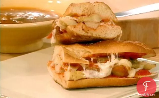 Pui și anghinare parmezan Heros