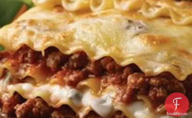 Lasagna de vită și ciuperci