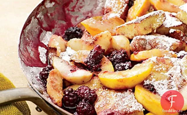 Kaiserschmarrn cu piersici
