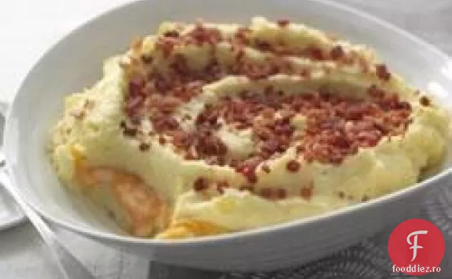 Caserola De Cartofi Cu Piure De Cheddar