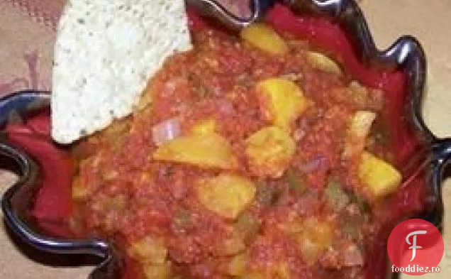 Drunken Peachanero Salsa