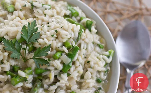 Risotto De Sparanghel Cu Lămâie