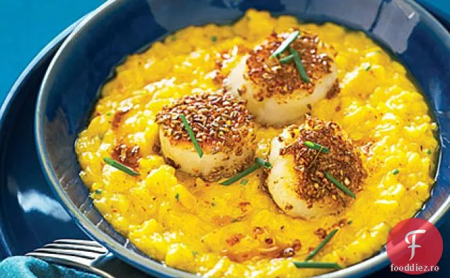 Șofran și Risotto de lămâie conservat