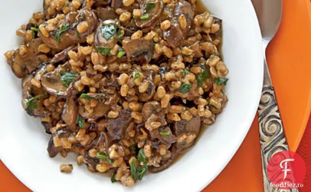 Farro Risotto cu ciuperci