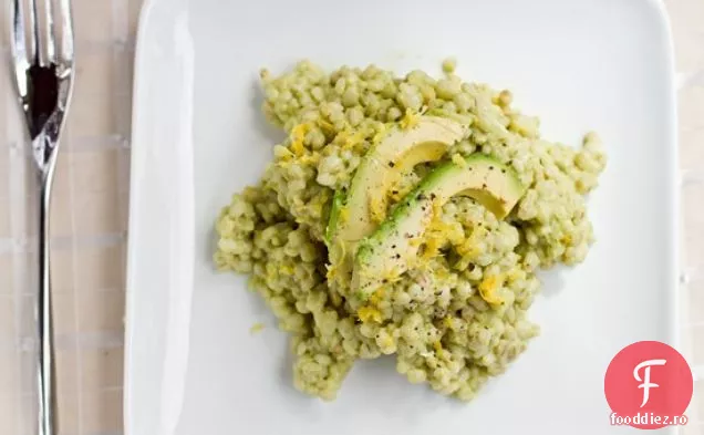 Risotto Cremos De Orz Cu Avocado