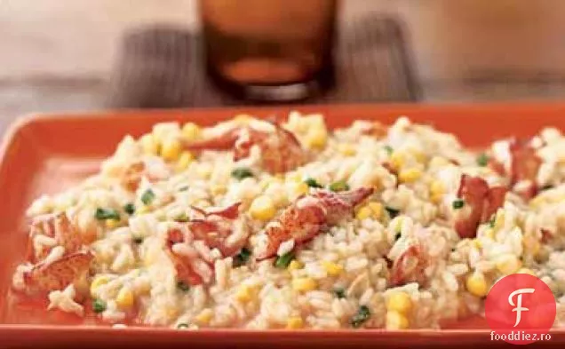 Risotto de homar și porumb