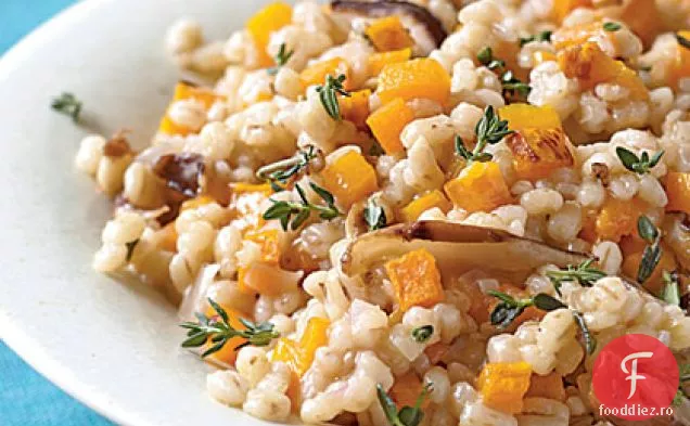 Orz, dovleac și Risotto Shiitake