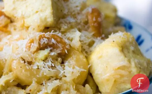 Orez Pufos De Nucă De Cocos Cu Perne De Tofu