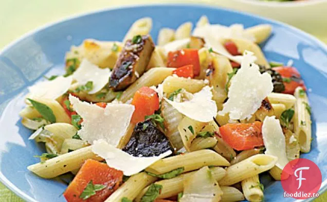 Penne Herbed cu legume simple la grătar