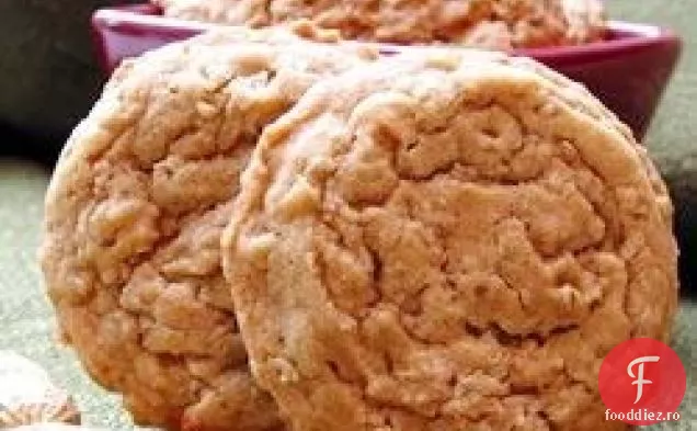 Fulgi De Ovăz Unt De Arahide Cookie-Uri