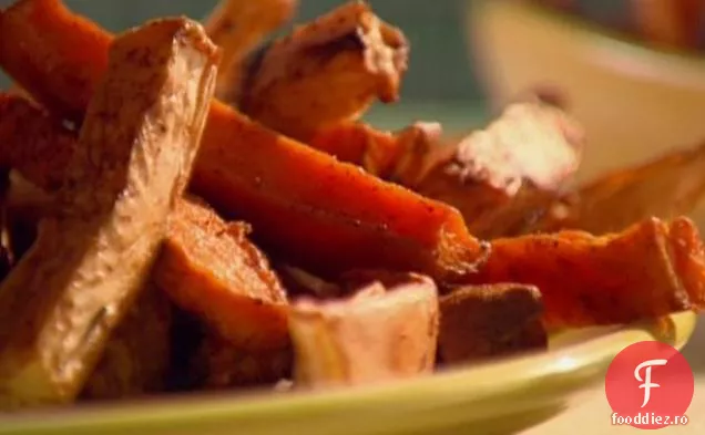 Cartofi dulci și cartofi de rădăcină de țelină